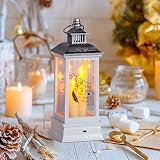 Taprion Sympathy Gift - Bereavement Memorial Lantern with Flickering LED Candle - Memorial Gifts for