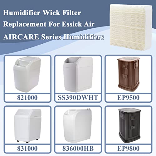 1043 Humidifier Wick Filter Replacement (3 Pack) Compatible With Essick Air Aircare Ep9500 Ep9700 Ep9800 Ep9R500 Ep9R800 821000 826000 826800 831000 And Bemis Space-Saver 800 8000 Series Humidifiers #TOP1