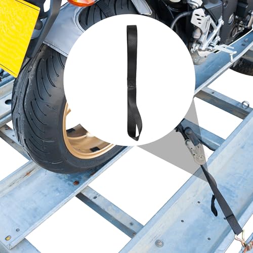 8 peças de tiras de amarração de laço macio preto 30 x 2 cm 2,041 kg resistência à ruptura tiras de