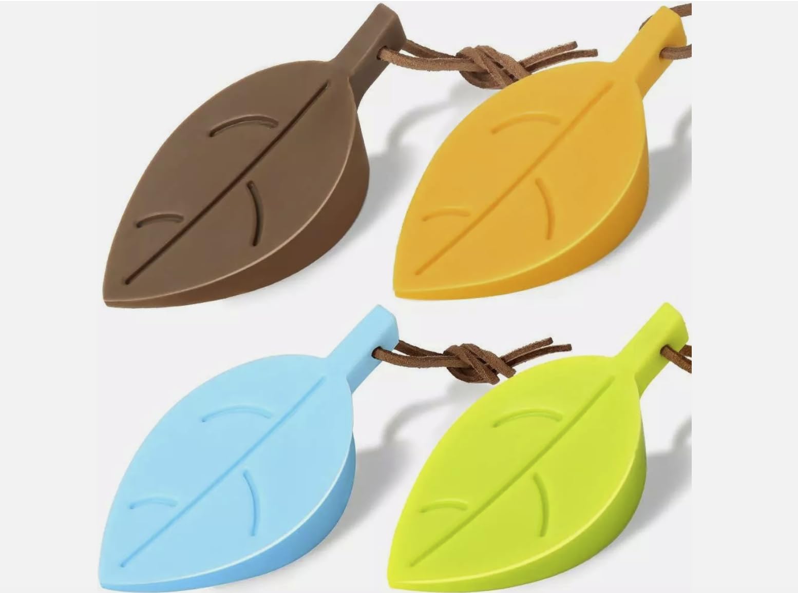 Qenixo Door Stopper Silicone Door Stopper,Door Stopper Wedge,Leaf Stylish Door Wedge with Lanyard Floor Mounted Door Stops Leaf Style (B0DCSYDC9S) Amazon Price History, Amazon Price Tracker