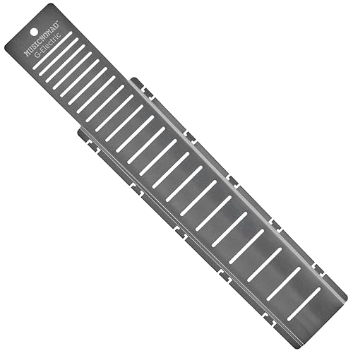 MusicNomad Fret Shield - Herramienta protectora de diapasón total para pulir trastes en guitarras eléctricas Gibson (MN801)