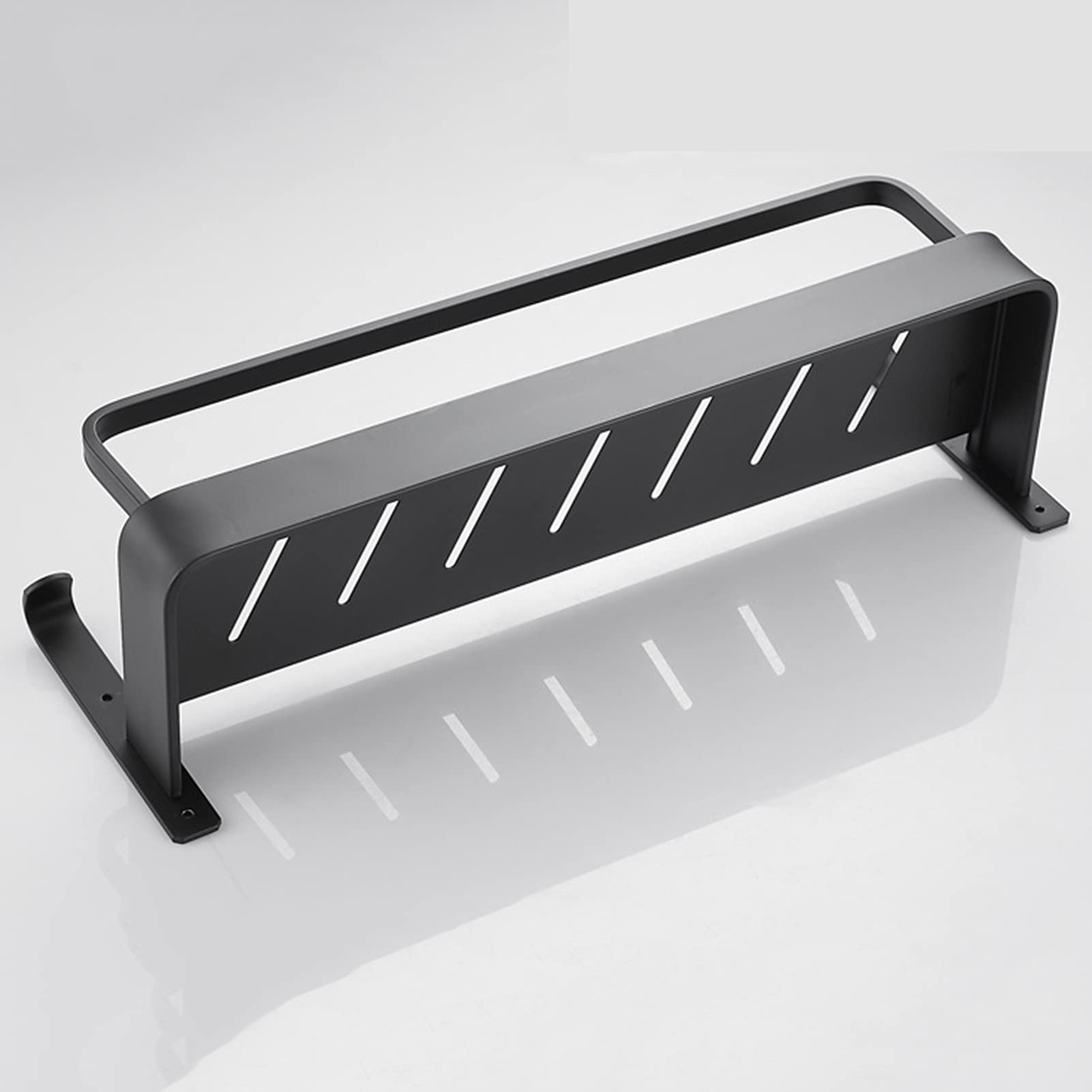 Opuść rękawiczkę narożną na ścianie Bez wiercenia Aluminiowa półka łazienkowa, wieszak na ręczniki i haczyki Organizator pod prysznic, do przechowywania w łazience i akcesoriów kuchennych