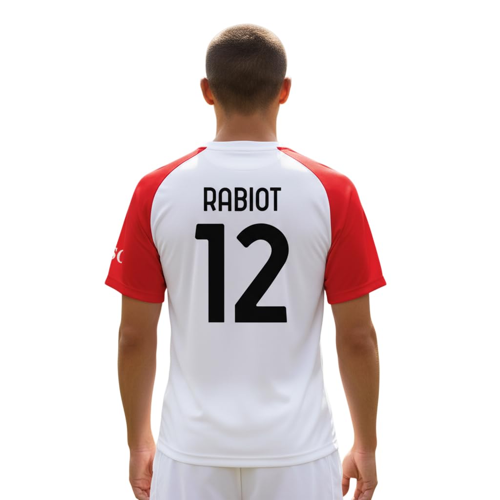 ACM 1899 Maglia Bianca Rabiot Replica Ufficiale 2025/2026, Away, Adulto e Bambino