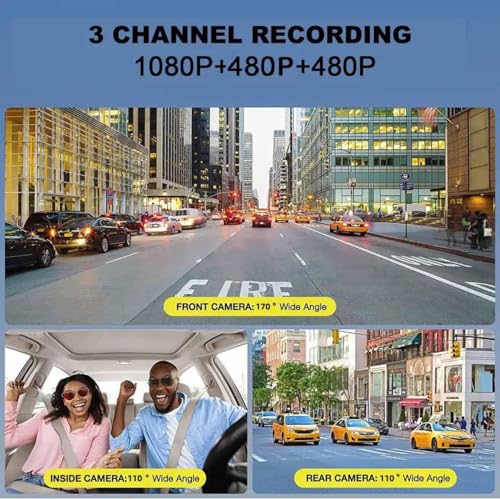 DIALFA Dashcam Voiture pour Rolls Royce Dawn 2015–2021, Avant Arrière avec App Contrôle Vision Nocturne, Stationnement 24H, Capteur G, Grand Angle 170°, Installation Facile – vue 8