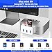 Mac mini M4 Dock - 6 in 1 USB-C Hub with 10Gbps USB-C, 3x5Gbps USB-A, SD/TF 3.0 Card Reader, Compact Aluminum Design | Perfect Mac mini M4/M4 Pro Accessories