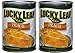 Lucky Leaf Premium Peach Pie Filling or Topping (Pack of 2) 21 oz Cans