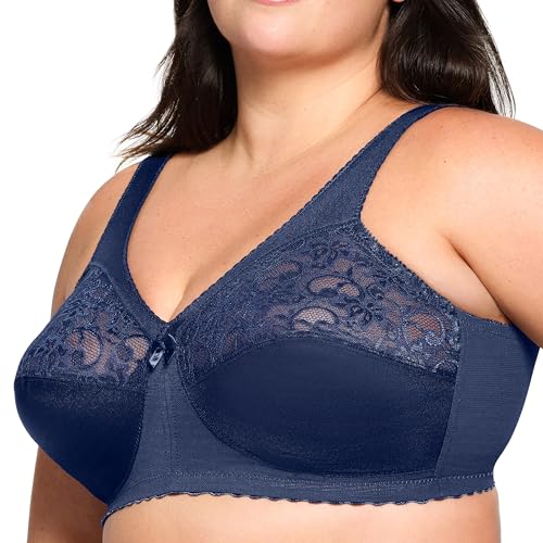 Amazon.ca: Glamorise Women's Full Figure Plus Size MagicLift Original Wirefree Support Bra