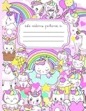 Caderno Mágico de Unicórnios em Português