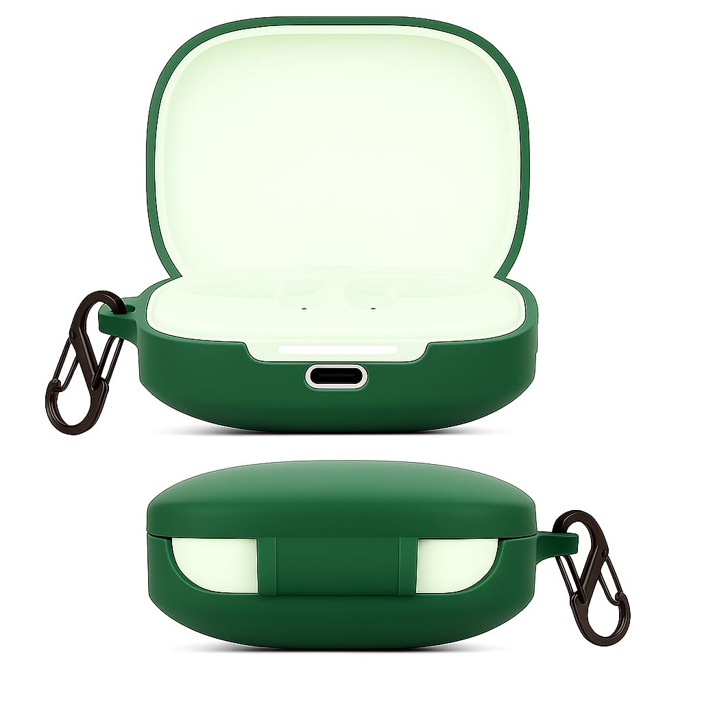 YellowInc Case Cover Compatible with Redmi Buds 6 (Dark Green)