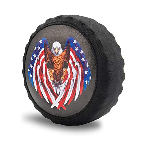 JGGZONE Back Off Spare Tire Cover Wheel Protector RC Simulation Spare Tire Dust-Proof Cover for 4.52