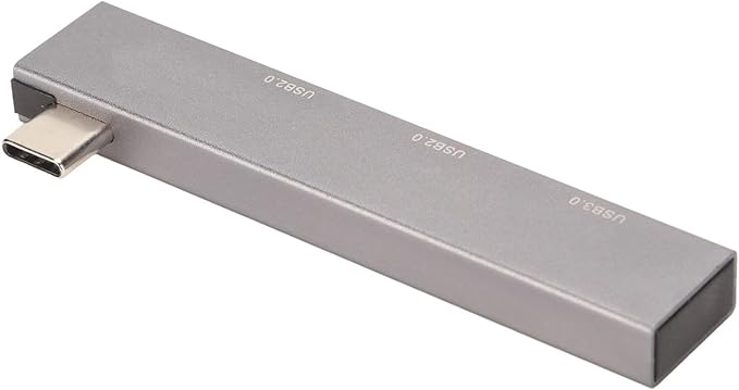 Pilipane Docking Station USB C 3 en 1, 3 Puertos USB, Aluminio miniatura 7