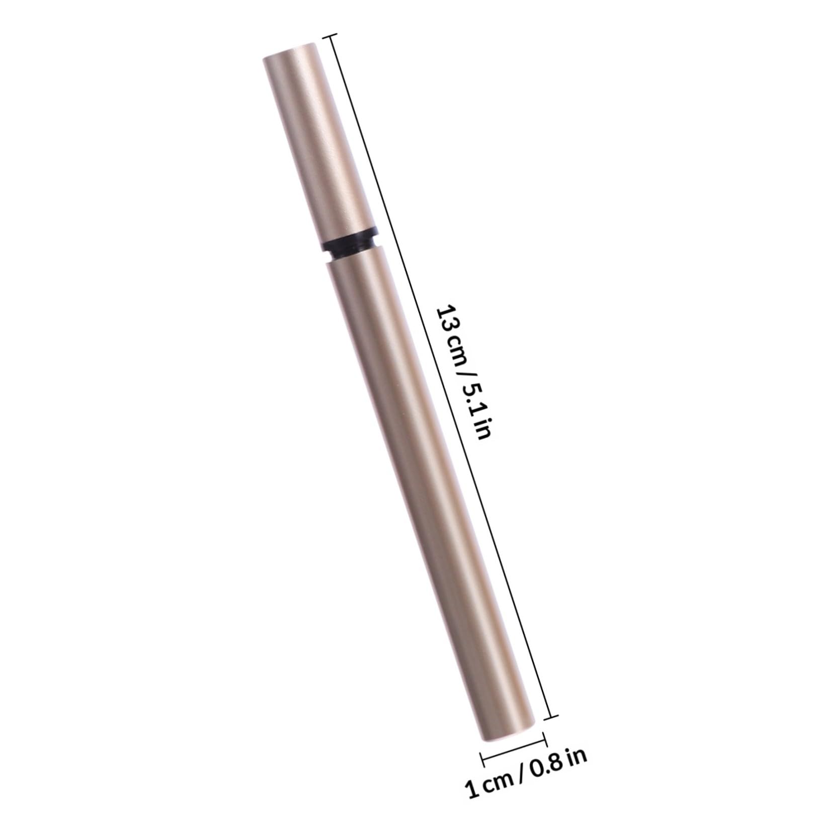 Tubetto di Eyeliner Vuoto Ricaricabile 1ml Oro Plastico 5 Pezzi | Saloni Cosmetici e Mercati, Formato Penna Liquida, Adatto anche Olio Unghie