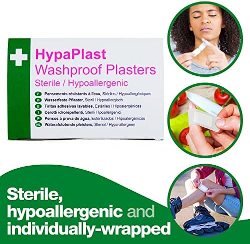 HypaPlast Clear Washproof Assorted (Pack of 100)