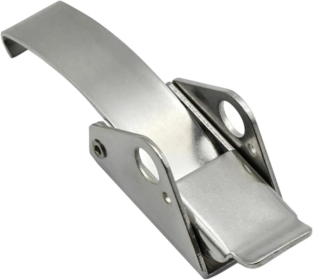 XK708-2-L1-304 Stainless Steel Arc Hasp 97-30-160-11 Latch Pull-on Hasp Lock 1Pcs