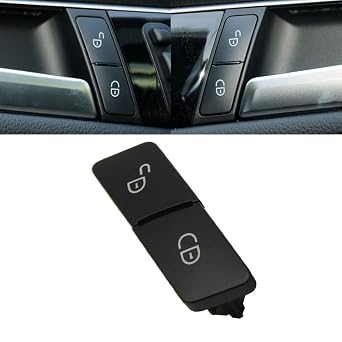 Interior Door Lock Opening Unlock Switch Buttons for Benz W204 W212 W166 | Front Left Driver Side Door Lock Switch Button, for Benz C-Class W204, GLK 204, E-Class W212 W207, GL ML GLE GLS W166 W463