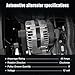 YYHHZZ Altemnator Compatible with Subaru Baja 2.5L 2003-2006, Fit Forester 2.5L 2003-2005, Fit Impreza 2.5L 2005, Fit Legacy 2.5L 2000-2004, Alternator Replacement for 23700-AA370, 23700-AA37A