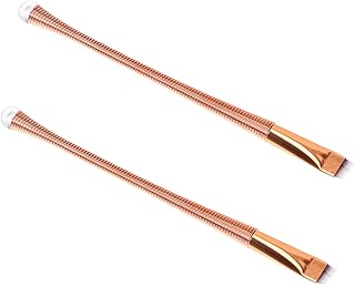 2 brochas de maquillaje de cejas y delineador...