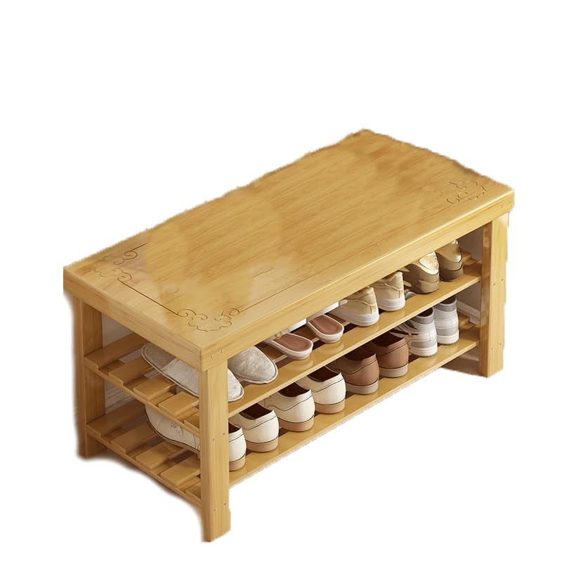 Étagère à chaussures avec tabouret langer confortable pour s asseoir dans l entrée