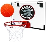 Rawlings NBA Toronto Raptors 00664197111NBA Game On Polycarbonate Hoop Set (All Team Options), Purple, Youth