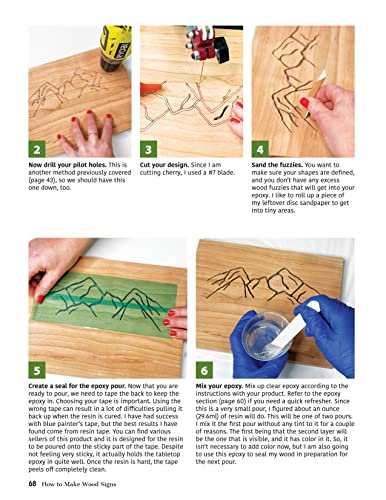 How to Make Wood Signs: Techniques for Creating Personalized Projects Using the Scroll Saw Plus Tips on Painting and Finishing (Fox Chapel Publishing) Custom Sign-making Tutorials for Woodcarvers - Image 4