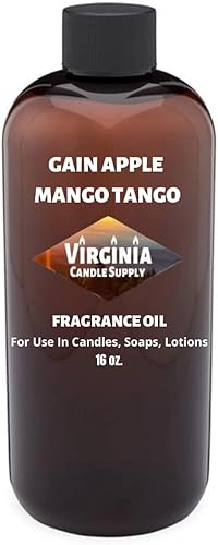 Obtén aceite de fragancia tipo mango de manzana (nuestra versión de la marca) (botella de 16 onzas) para hacer velas, hacer jabón, hacer tarras,