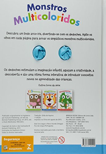 Monstros Multicoloridos - Coleção Dedoches