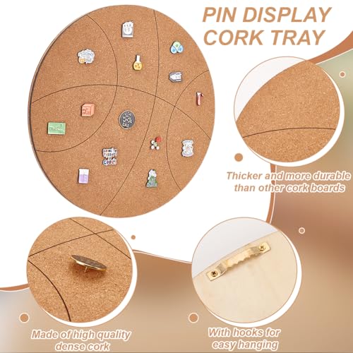 BENECREAT 30cm x 30cm Basketball Cork Board - Image 4
