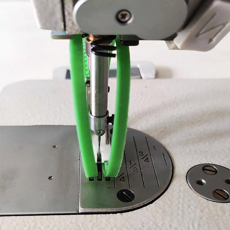 Pie prensatela rodillo doble lado para cuero miniatura 5