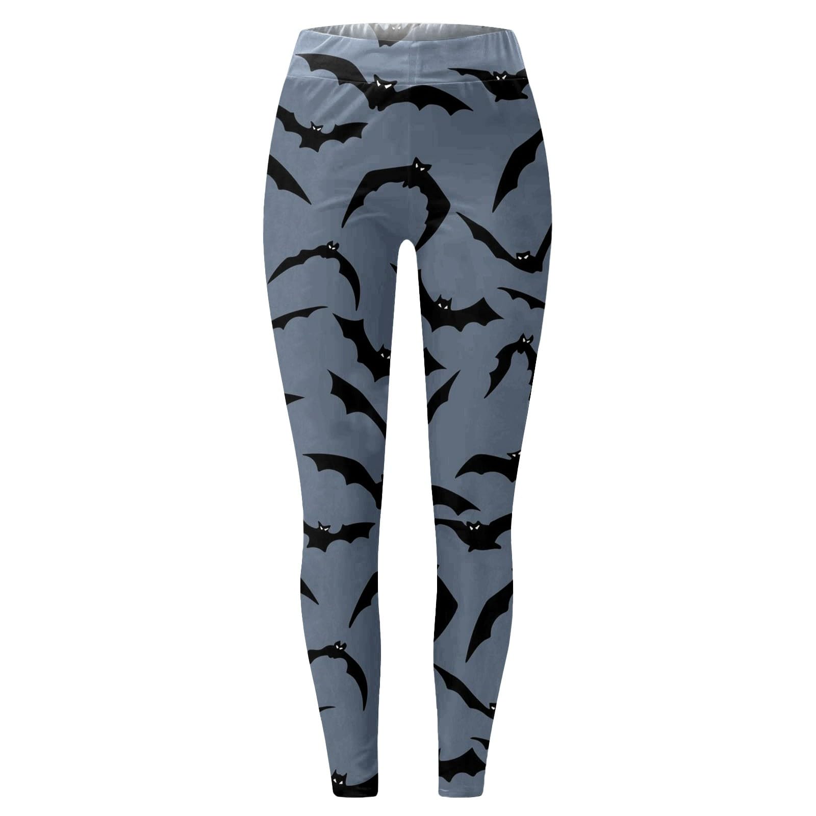 Damen-Leggings mit Halloween-Grafik, sexy Halloween-Geist-Scrunch-Strumpfhose, Yoga-Hose, trendige Halloween-Kostüme, schmale, hohe Taille, Bauchkontrolle, lässig, athletisch mit Designs,