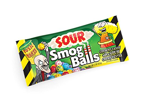 Sour Smog Balls Fin Seal Pack 57g (pack of 2)