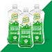 Lemi Shine Natural Concentrated Liquid Dish Soap with Powerful Citric Extracts, Gentle On Hands, Includes Aloe & Viatamin E, Fresh Lemon Scent, 22 Fluid Ounces (3 Pack)