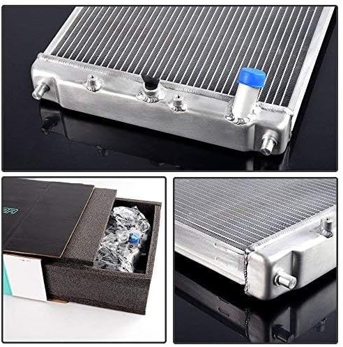 Miniatura 4 de GRAND ORANGE Radiador de enfriamiento de aluminio completo de alto rendimiento compatible con HONDA CIVIC D1516 EGEK 1992-2000 entradasalida 1.102