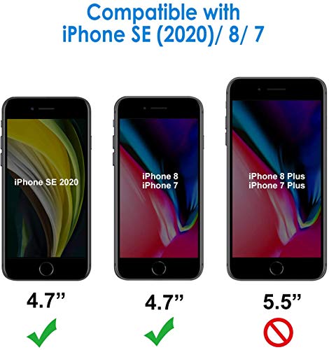 RKVMM Privacy Screen Protector for Apple iPhone SE 2nd Generation, iPhone 8 and iPhone 7 - Image 2