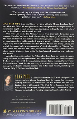 One Way Out: The Inside History Of The Allman Brothers Band #TOP1