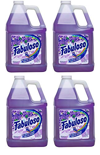 Fabuloso All Purpose Cleaner, Lavender, 128 Fl Oz (4)