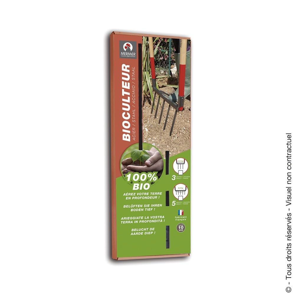 MERMIER Bioculteur 5 Dents Mermier Renforcé