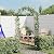 vidaXL Garden Arch, Garden Trellis for Climbing Plants Flower, Iron Arbor for Backyard Patio Lawn, Outdoor Plant Support Archway, Black