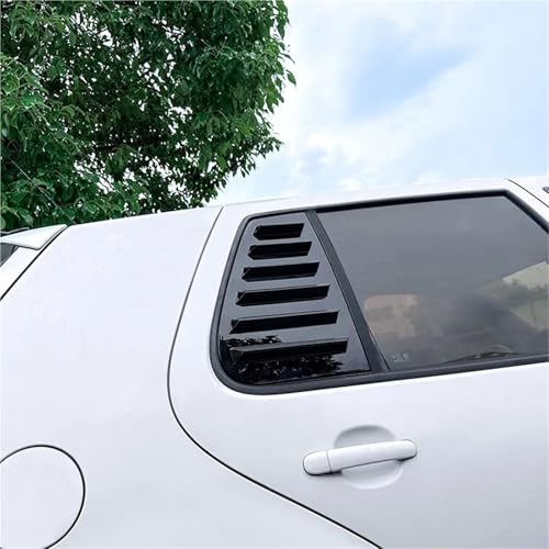 Kits de carrocería para Golf 4 MK4: rejilla de ventana trasera triangular negro brillante 5