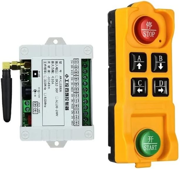 Led Light Switch | Transmitter | Receiver | Remote Control - Dc12v 24v 36v 4ch Wireless - - (Color: A)