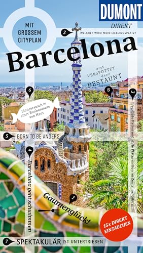 DUMONT direkt Reiseführer Barcelona: Mit großem Cityplan