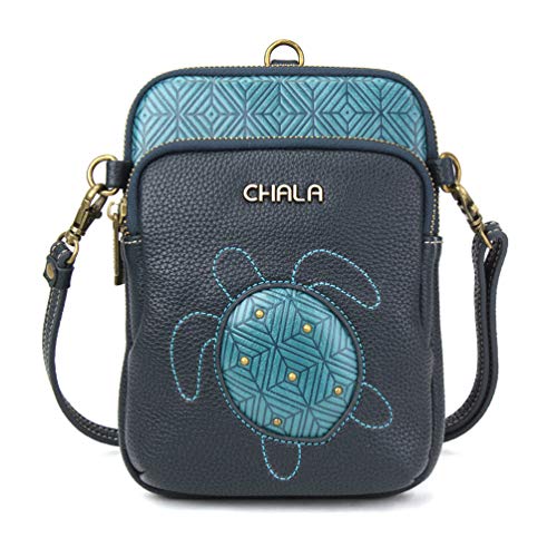 CHALA UNI Cellphone Xbody - Womens RFID Protected Faux Leather Crossbody Bag with Adjustable Strap