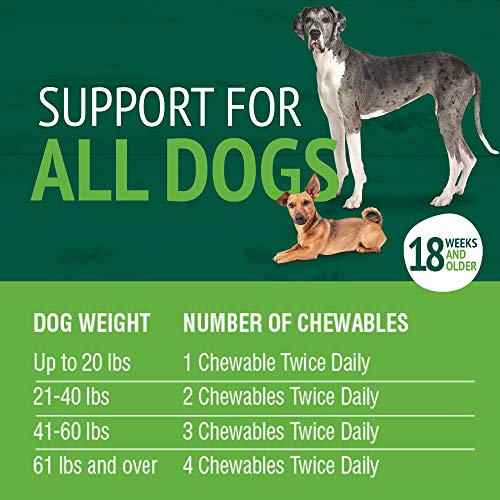 PetNC Natural Care Stool Eating Deterrent Chewables for Dogs, 60 Count
