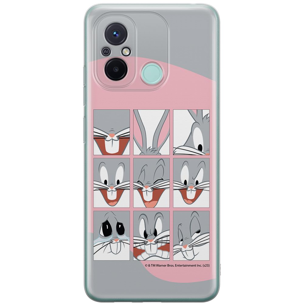 Evita arañazos en Redmi 12C con esta funda protectora TPU de Bugs Bunny 8