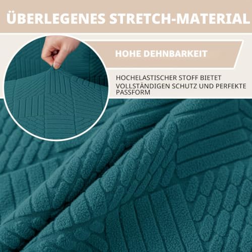 Ystyle Stretch Stuhlhussen 4er Set, Stuhlbezug Elastisch Abnehmbarer Waschbarer, Stuhlbezüge Chair Cover Langlebig Universal… – Ansicht 4