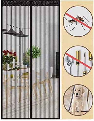 Magnetic Screen Door, Chenci mosquito net Fly Curtains balcony door cellar door patio door Living insect without drilling (Size : 85x205cm)