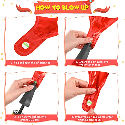 36 Inch 10 Pcs Fire Balloons Extra Large Fire Truck Balloons Flame Balloons Firefighter Birthday Party Decorations Fake Campfire For Hunting Fireman Party Supplies #TOP5