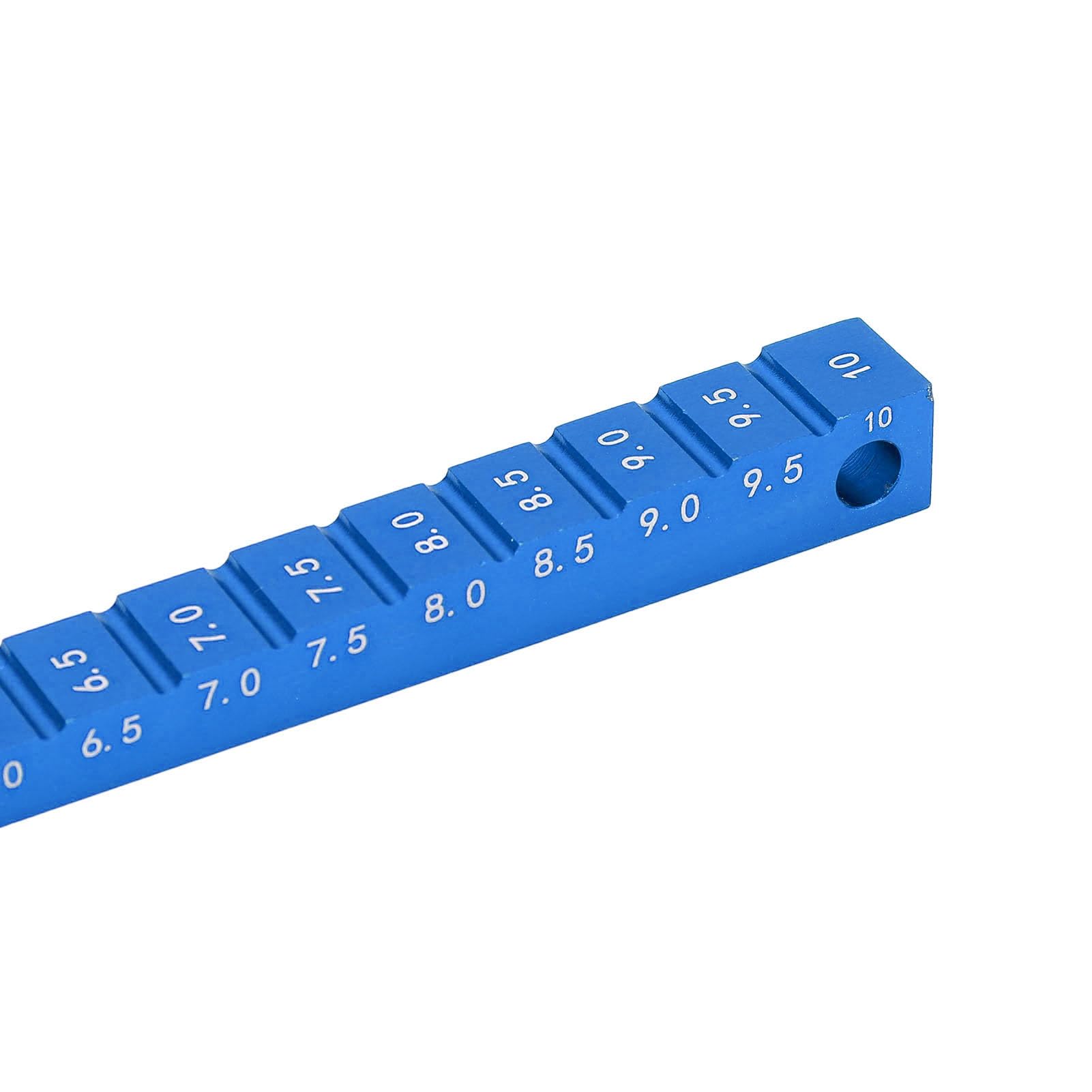 Misuratore di Altezza di Marcia, Accessori per Misuratore di Caduta per Auto RC da 3-10 Mm in Lega di Alluminio per Auto da Drift 1/10 RC (Blu)