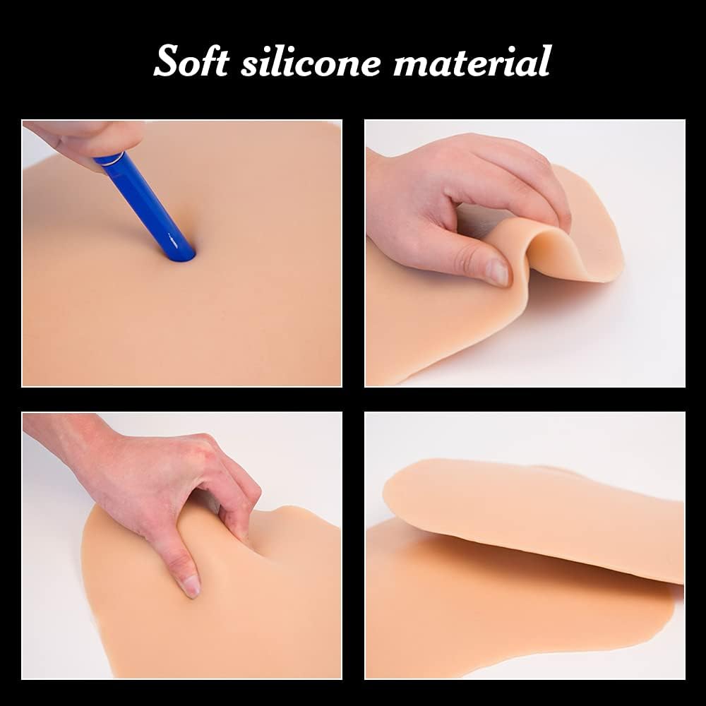 Silicone Hip Pads Enhancer Thigh Pads Removable Flexible Hip Enhancement for Crossdressers DragQueen Women