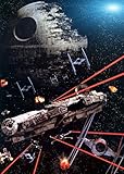 USWay 147096 Death Star Millennium Falcon Decor Wall 36x24 Poster Print
