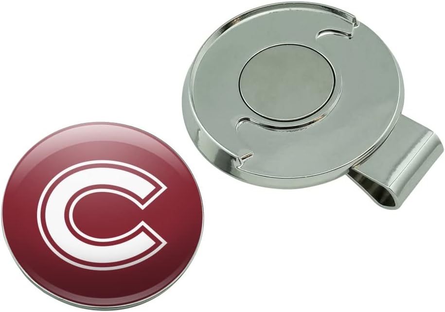 review GRAPHICS & MORE Colgate University Primary Logo Golf Hat Clip with Magnetic Ball Marker